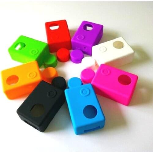 Clownfish Soft Silicone Camera Protective Case Bag for SJCAM SJ4000/SJ5000 SJ7000 C30 EKEN H9 Lens Cap lens Cover Action Camera