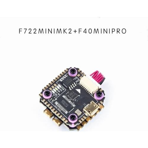 20x20mm DIATONE MAMBA F722 MINI F40 MINI PRO BLHELI32 6S Flight Controller Stack for FPV Air Unit FPV Racing Freestyle Drone