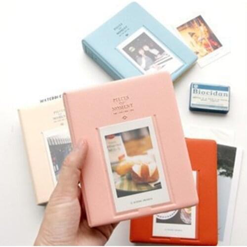 3 Inch Polaroid Film Photo Album 64 Pockets Photocard Holder Mini Instant Picture Storage Card Holder Instax Scrapbook Album