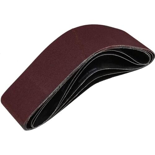JFBL Hot 10Pcs Aluminum Oxide Sanding Belts 60/80/120/180/240 Grit Sandpaper 100X915mm for Belt Sander Polishing Grinding
