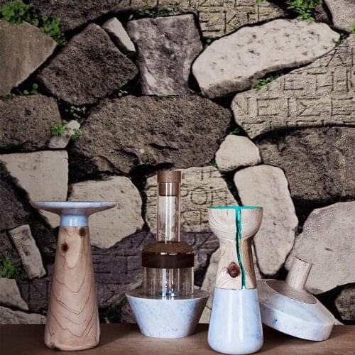 Brick Vintage Pattern Wallpaper For Walls 3d Living Room Cafe Restaurant Pvc Waterproof Brick Stone Wallpaper Papel De Parede 3d