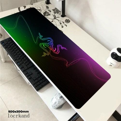 Large size Razer pattern Table Mats design mousepad for notebook games XL keyboard pad mause mat gaming Mouse pad Cool Van Gogh