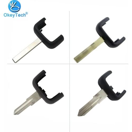 OkeyTech 10pcs/lot for Opel Car Key Shell Uncut Blank HU46/YM28/HU43/HU100 Blade for Vauxhall Opel Vectra Zafira Omega Astra MK4