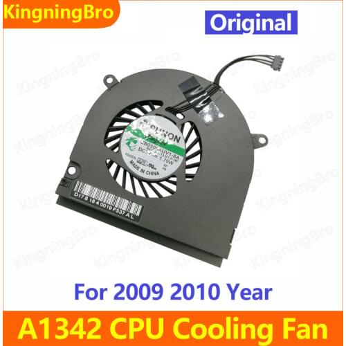 Original Laptops Fan CPU Cooler For Macbook 13" A1342 Cooling Fan 2009 2010 ZB0506AUV1-6A
