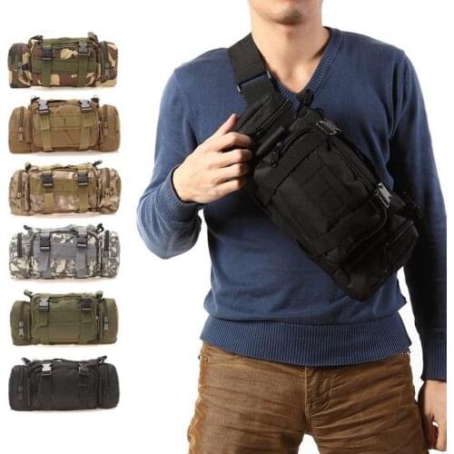 Outdoor Hiking Waist Bag Climbing Shoulder Bags Military Tactical Camping Backpack Fishing Mochila Bolsa