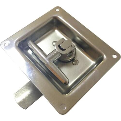 T style trailer truck lock Hardware Electric cabinet lock fire box toolcase lock PULL Industrial equipment door RV handle knob