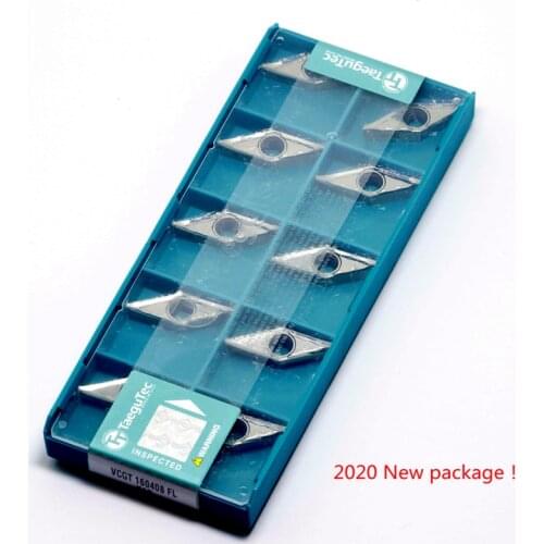 VCGT160408FL K10 10pcs TaeguTec inserts 100% original
