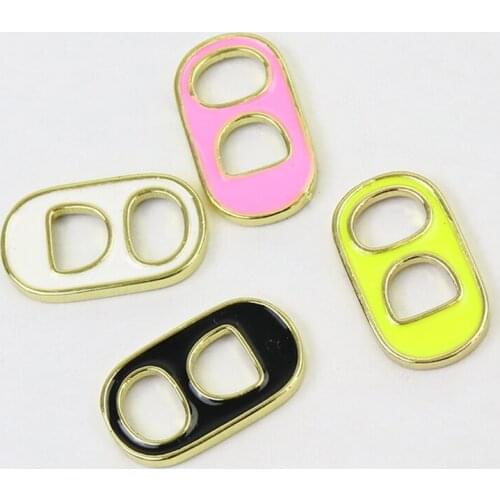 10 Pieces Enamel Colorful necklace charms DIY jewelry charms accessories Hollow pendants beads 51517