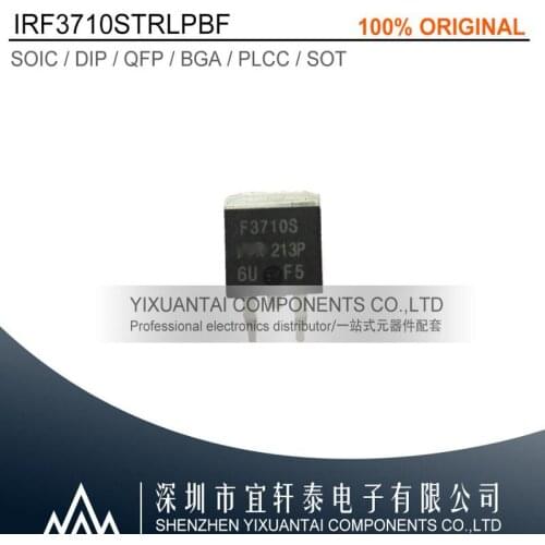 10pcs/lot original IRF3710STRLPBF IRF3710S F3710S TO263