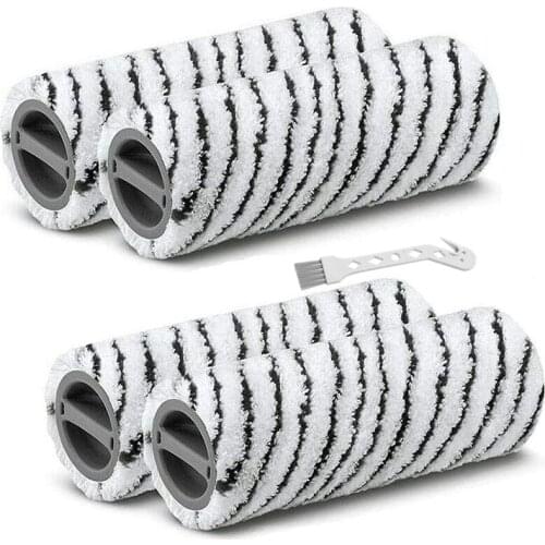 4Pcs Stone Roller Brush for Karcher FC7 FC7 Premium FC5 FC5 Premium FC3 Cordless Floor Cleaner Parts Number 2.055-021.0