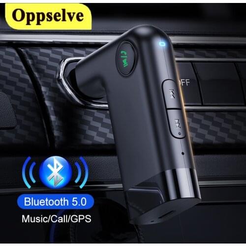 5.0 Bluetooth Audio Receiver Adapter Stereo Bluetooth AUX USB 3.5mm Jack for PC Headphone Notebook Laptop Car Wireless Adapter