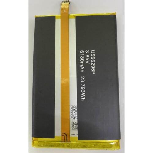 HUSHITONG New Battery 3.85V 6180mAh/23.793Wh Blackview U566296P Battery For Blackview P6000 Mobile Phone Batteries