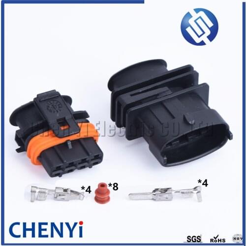 1 set TE 4 Pin male or female JPT Tyco AMP Auto Sealed Automotive Connector For MAP Sensor Ora 368162-1