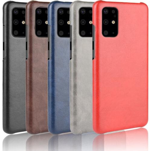 Litchi Leather Hard Case for Samsung Galaxy S20 FE Ultra S9 S10 Note 10 20 A21 A01 A51 A71 A81 A91 A42 5G Anti-sweat Cover