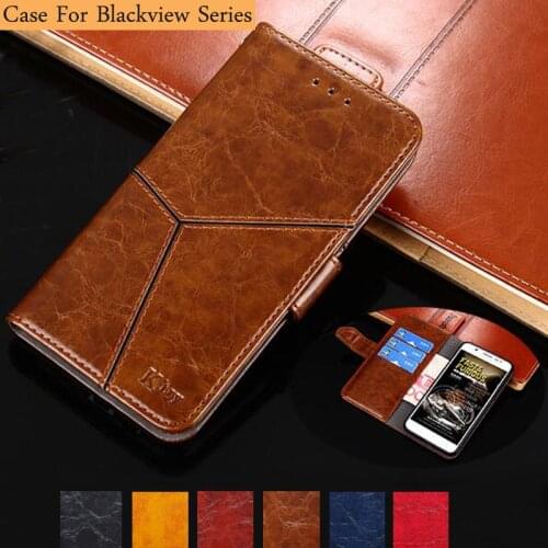 YeLun Case For Blackview A30 S8 A20 A10 P2 Cover DirtResistant Luxury PU Leather Wallet Flip Case For Blackview A7 A20 pro Coque