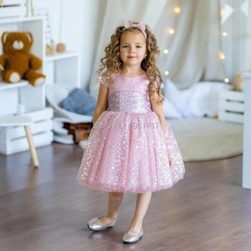 Childrens Dress Lace Princess Dress Wedding Flower Flower Girls Dress Europe And America Girls clothes Children AG0146