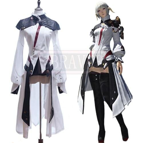 Final Fantasy XIV FF 14 Yshtola/Ya Shutora Ruru Cos Cosplay Costume Party Christmas Halloween Custom Made Any Size