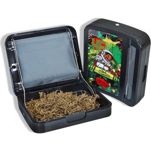 HORNET Metal Rolling Machine Case Storage Case For 70MM Paper Smoking Cigarette Roller Tobacco Organizer Box