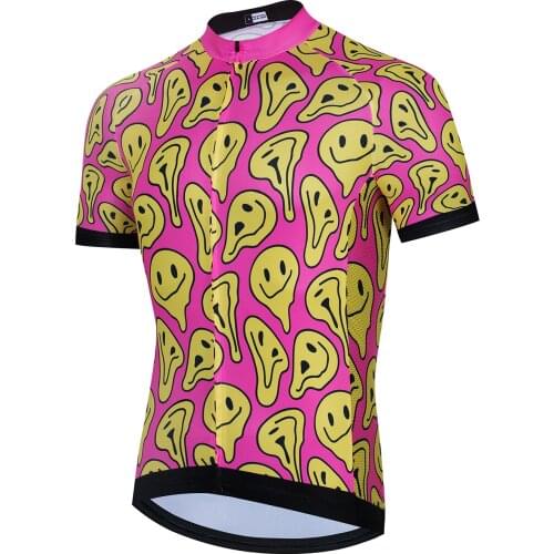 Mens NEW Summer Short Tops Funny Cycling Jersey Bicycle Road MTB bike Shirt Outdoor Sports Ropa ciclismo Clothing