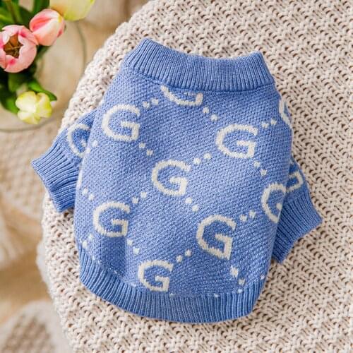 2022 New Winter Small Medium Dog Sweater Clothes Pet dog Puppy Sweaters For french bulldog Chihuahua Dachshund Dogs Clothing