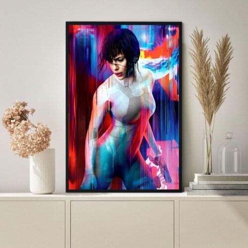 Ghost in the Shell Movie Poster Canvas Print Wall Painting Home Decoration ( No Frame )