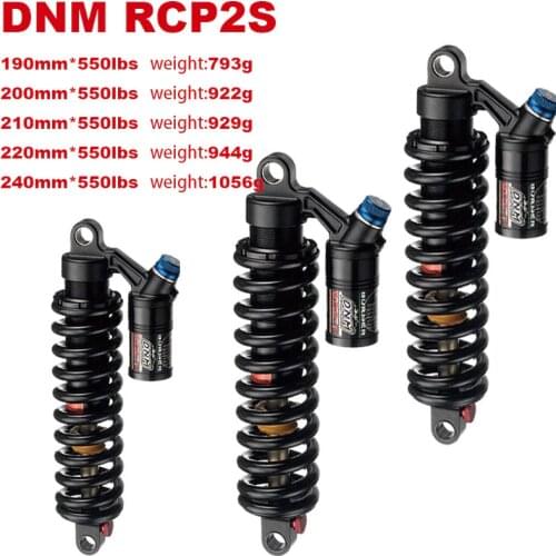 DNM RCP3 Durable Downhill MTB Bike Bicycle Metal Rear Suspension Spring Shock Absorber Bicycle Parts MTB Bike Rear Shocks