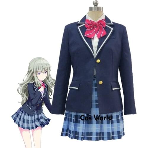 Project Sekai Colorful Stage Feat Wonderlands×Showtime Kusanagi Nene School Uniform Outfits Anime Customize Cosplay Costumes