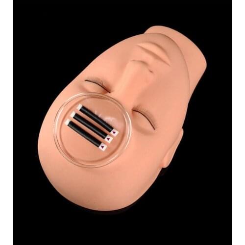 Silicone Transparent Eyelashes Extension Stand Pallet Pad Round Dot Eyelashes Rectangle Eye Lash Tray Holder Tool T0024