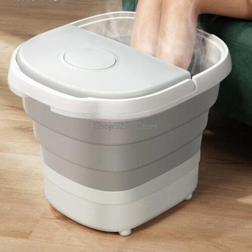 Foldable Foot Deep Bucket Foot Bath, Foot Washing, Automatic Heating, Constant Temperature Electric Massage, Household Foot Ther