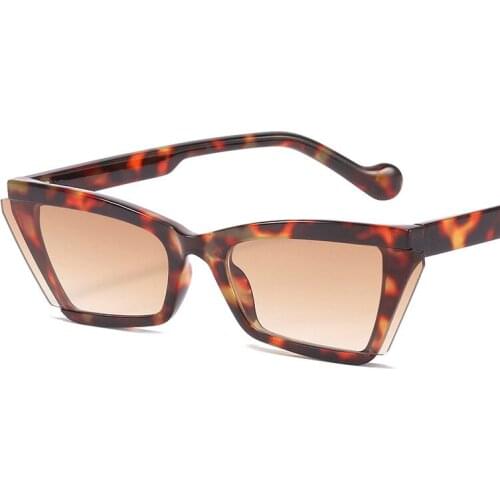 2021 New Sexy Cats Eye Small Frame Sunglasses Retro Fashion Personality Womens Fashion Glasses UV400