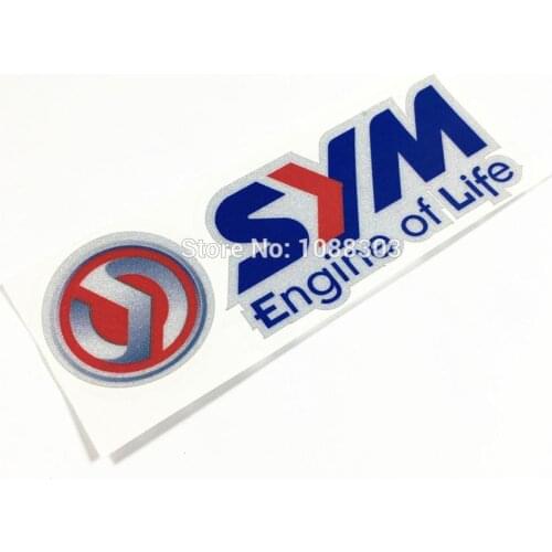 Car Styling Motorcycle Helmet Bike Car Sticker Decals for SYM Engine of Life TINI T1 GR125