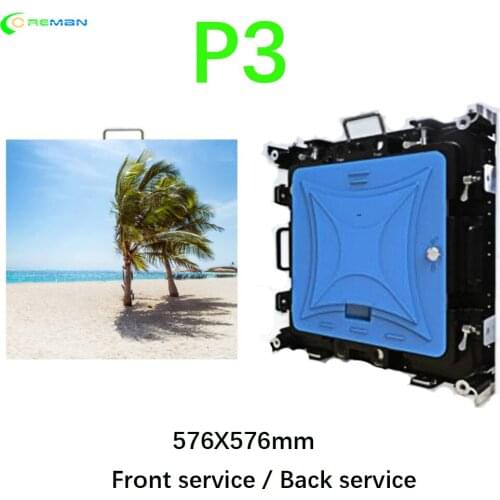 P3 led display Diecasting Cabinet 576mm*576mm ultra Thin 1/32 scan rental led screen Portable P3.91 Led Screen For Concerts