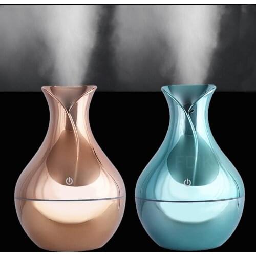 USB Electric Aroma Essential Oil Diffuser Mini Air Home Humidifier Ultrasonic Aroma Diffuser Cool Mist Maker 7 Color Led Light