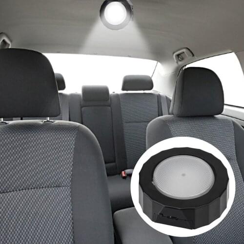 USB Reading Light Rechargeable Car Roof Touch Type Car Interior Ornament Ceiling Magnet Lamp Tail box lights Night Light