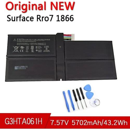 G3HTA061H High Quality New Original Tablet Battery For Microsoft Surface Pro 7 1866 DYNM03 batteries