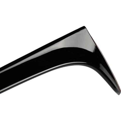 2pcs Rear Casement Spoiler Side Wing Black Windshield Decoration For Golf 7 7.5 MK7 MK7.5 2014-2018