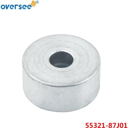 55321-87J01 Zinc Anode For Suzuki Outboard Motor Four Stroke Round Zinc 55321-87J00