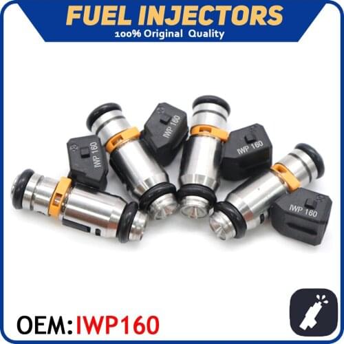 Car Fuel Injector Nozzle IWP160 Fit For Fiat 500 Punto Lancia 1,2 1.4 71724544 77363790 71792994 71724545 71724546 75112160
