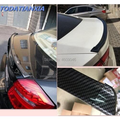 Car Spoiler Carbon Fiber for renault megane 4 bmw x1 suzuki jimny mercedes benz opel corsa c qashqai nissan for suzuki kia