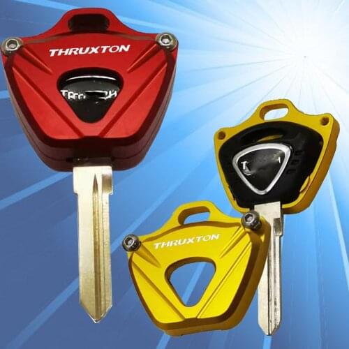 For Triumph THRUXTON/R THRUXTON Steve McQueen SE Motorcycle Key Cover Case Shell Keys protection