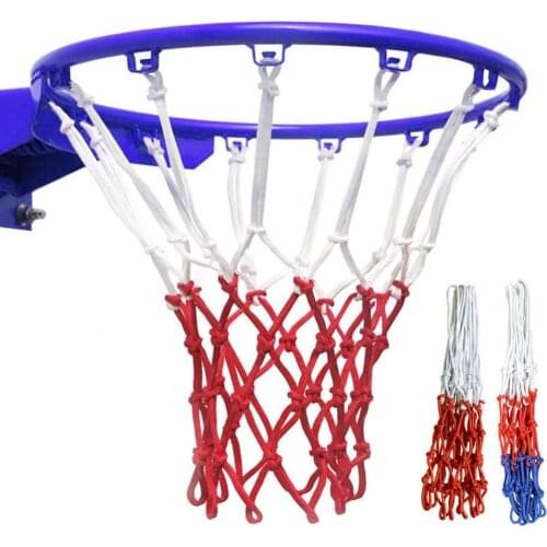 Color Block Heavy Duty Basketball Hoop Net Anti Whip Indoor Outdoor Replacement баскетбольный мяч баскетбольное кольцо волейбол