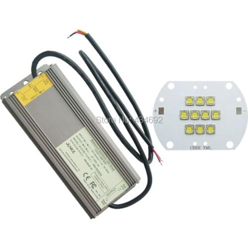 DIY LED Kit Cree XM-L2 100W White 6000K 10000LM Led Lamp + 100W AC100V-AC240V DC30-36V 3A Led Driver