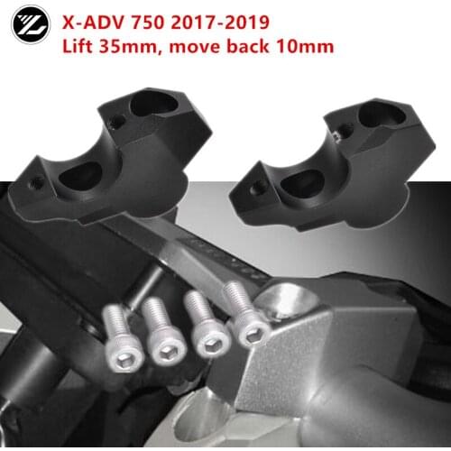For Honda X ADV750 Risers XADV 750 2017-2019 Motorcycle X-ADV750 2017 2018 Bar Clamp Handlebar Bar Risers Height up Adapter Bar