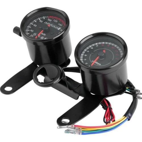 Brand New Motorcycle Speedometer Cafe Racer Odometer Digital LCD Speedometer Motorbike Tachometer Motorcycle Accessories