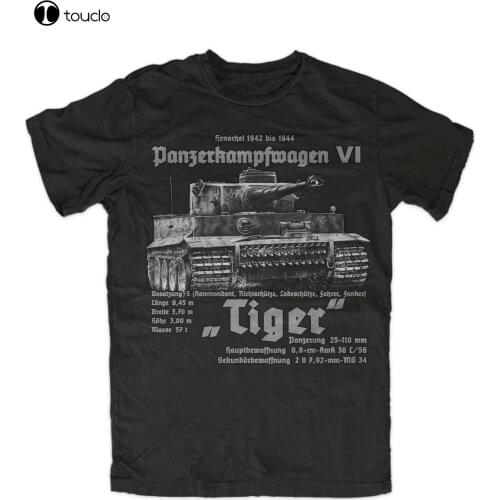 Ww2 Wehrmacht Tank Force King Tiger Tank T-Shirt. Summer Cotton Short Sleeve O-Neck Mens T Shirt New S-5Xl Cotton Tee Shirt