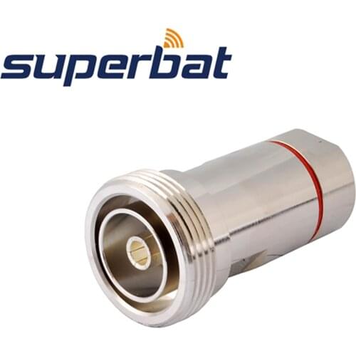 Superbat 7/16 Din Clamp Jack female for Corrugated copper 1/2'' coax cable RG316,LMR100 RF Connector