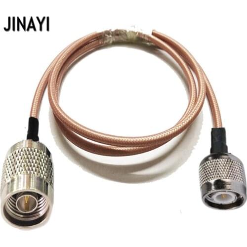 RG142 Cable N Male to TNC Male RF Crimp Coax Pigtail Connector Cable 10/15/20/30/50CM 1/2/3/5/10M