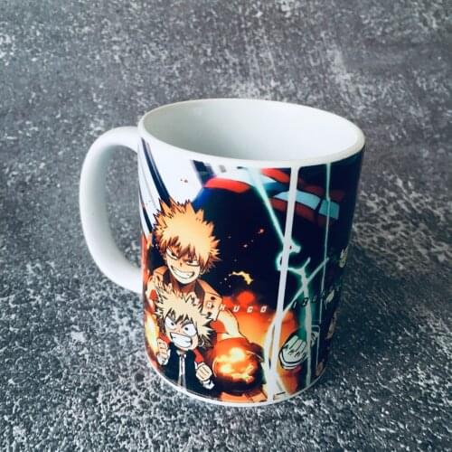 Cartoons My Hero Academia Coffee Mug 350ml Ceramic Creative Anime Milk Tea Travel Mugs