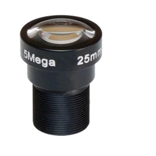 25mm 2/3" 5.0 Megapixel Lenses Machine Vision FA 0.3% Low Distortion Industrial Face Recognition 4K Camera CCTV Lens