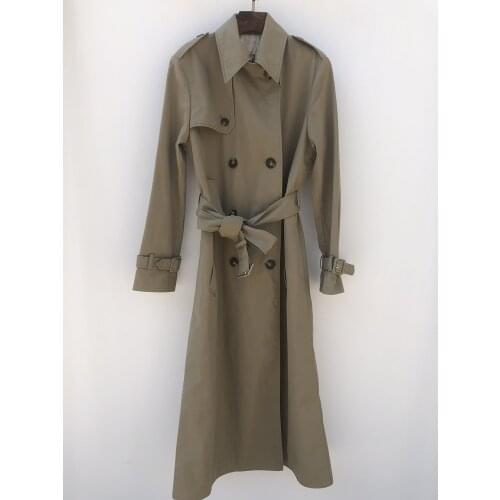 Maylis.me Women's Double Breasted Trench Coats